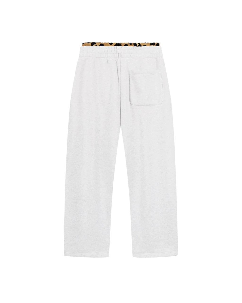 WHITE LEOPARD PANTS